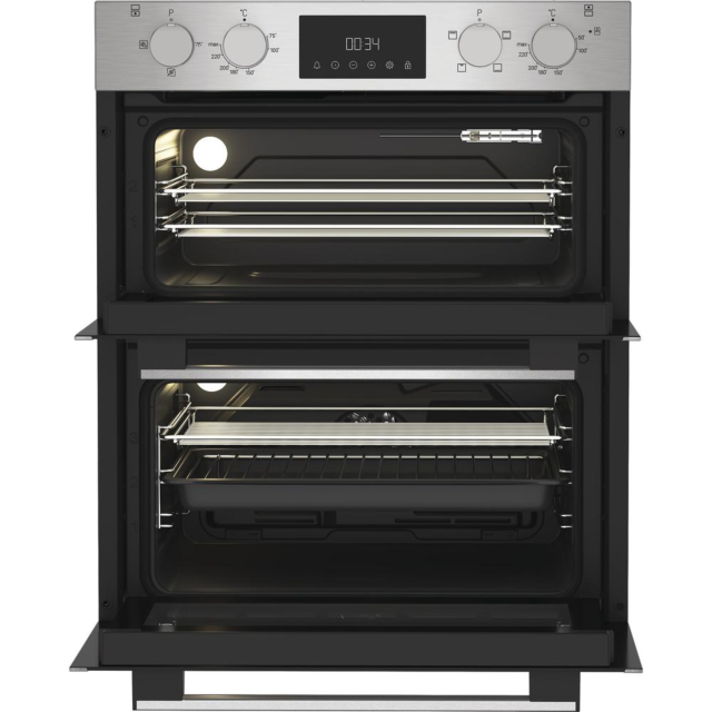 Hotpoint DUH10DIX Built Under Double Oven - Stainless Steel