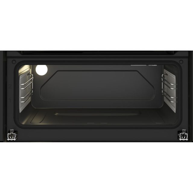 Hotpoint DUH12D1IX Built Under Electric Fan Oven 48L / 38L - Stainless Steel with Telescopic Shelf