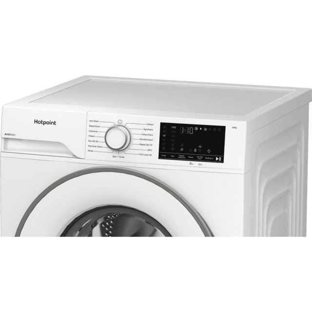 Hotpoint H 101 ANTI STAI H101ANTISTAIN 10kg 1400 Spin Washing Machine - White