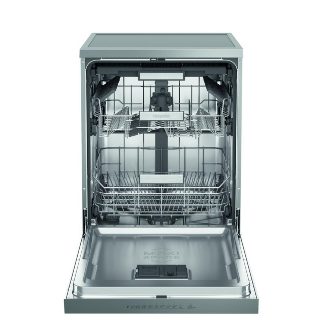 Hotpoint H7FHP43XUK Maxi Space Tub Fs Full Size Dishwasher 15 Place Set 9.5 L 10 Progs