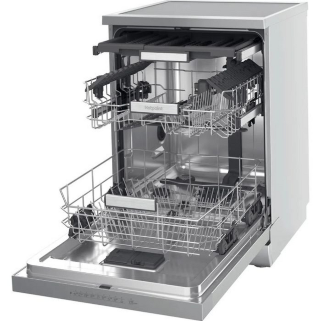 Hotpoint H7FHP43XUK Maxi Space Tub Fs Full Size Dishwasher 15 Place Set 9.5 L 10 Progs