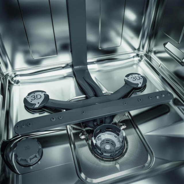 Hotpoint H7FHP43XUK Maxi Space Tub Fs Full Size Dishwasher 15 Place Set 9.5 L 10 Progs