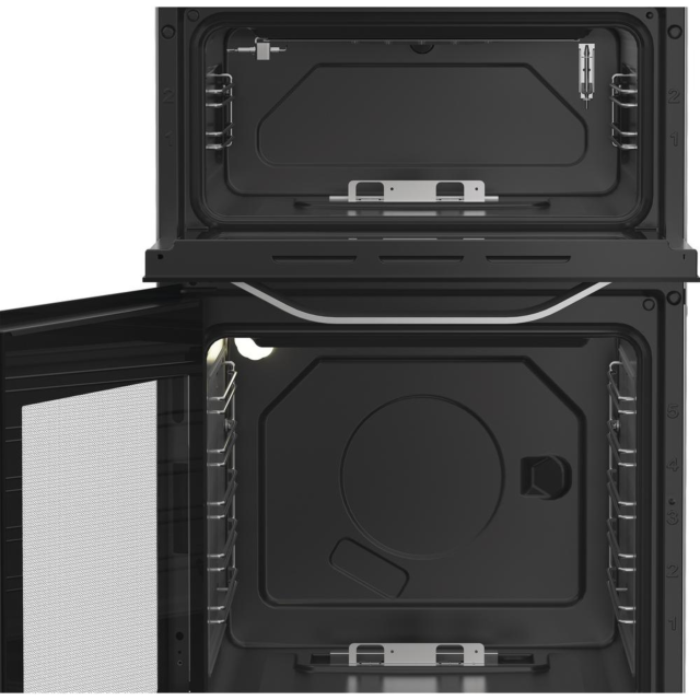 Hotpoint HDG5GCX 50cm Gas Double Cooker - Stainless Steel