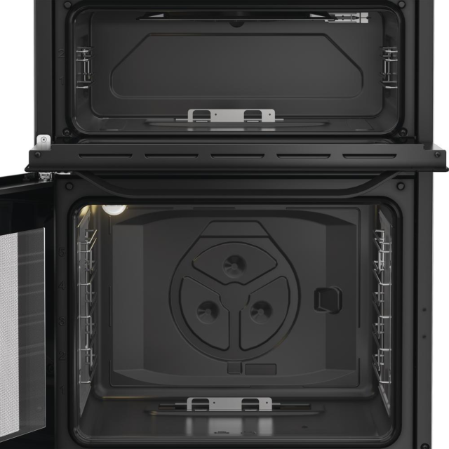 Hotpoint HDG6GDCB1 60Cm Gas Cooker With A Double Oven