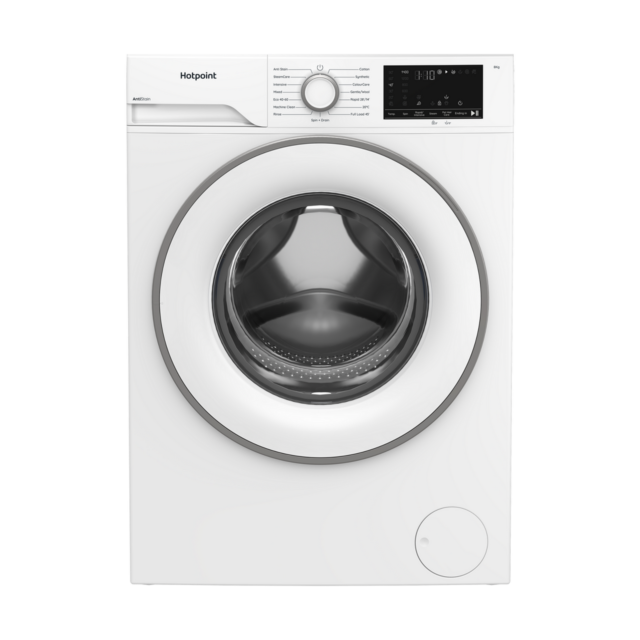 Hotpoint HEV841WUK 8kg 1400 Spin Washing Machine - White