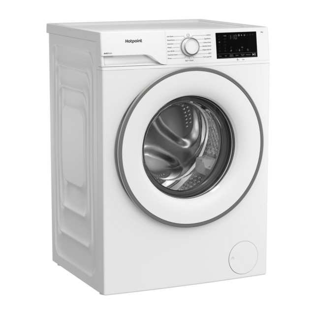 Hotpoint HEV841WUK 8kg 1400 Spin Washing Machine - White