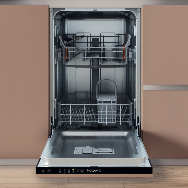Hotpoint HP2ID10CS80UK Integrated Slimline Dishwasher - 10 Place Settings