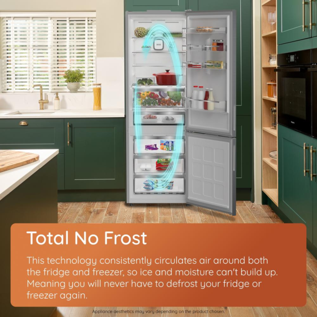 Hotpoint HPKF 3241 W4UK HPKF3241W4UK 54.5cm 50/50 Fridge Freezer - White