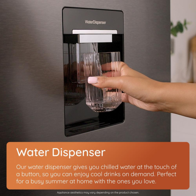 Hotpoint HPKF3241WXR4UK Hotpoint Total No Frost 50/50 Fridge Freezer With Vitalcare + Water Dispense