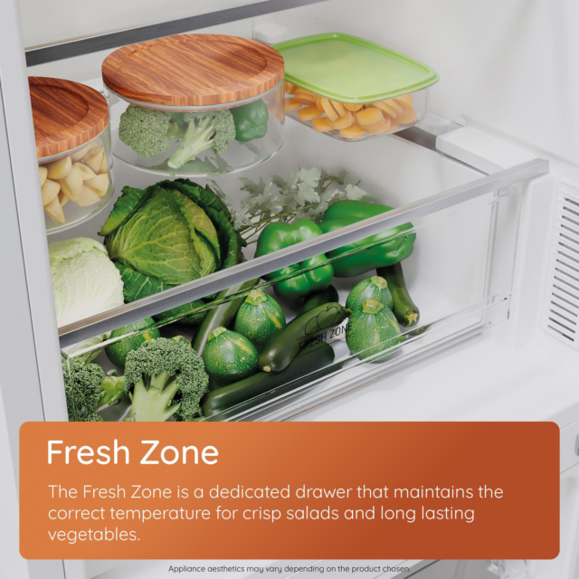 Hotpoint HPKF6353XBR4UK Freestanding Dual No Frost 66.1cm 60/40 Fridge Freezer - Inox