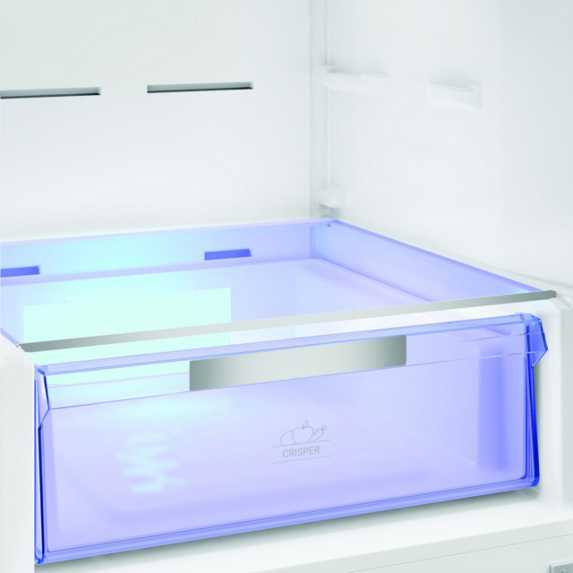 Hotpoint HPKF6353XBR4UK Freestanding Dual No Frost 66.1cm 60/40 Fridge Freezer - Inox