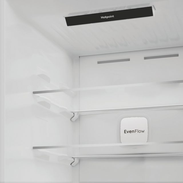 Hotpoint HPKF6353XP4UK Freestanding Dual No Frost 66.1cm 60/40 Fridge Freezer - Pet Inox