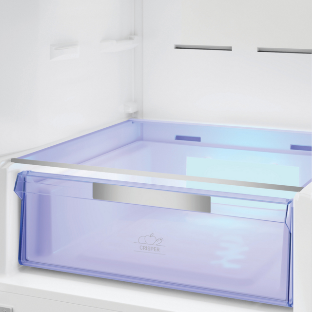 Hotpoint HPKF6353XP4UK Freestanding Dual No Frost 66.1cm 60/40 Fridge Freezer - Pet Inox