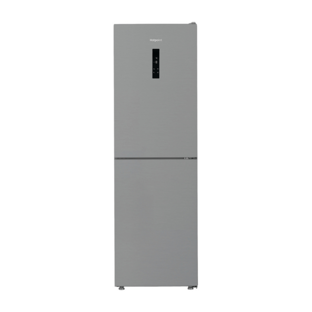 Hotpoint HPKF6353XP4UK Freestanding Dual No Frost 66.1cm 60/40 Fridge Freezer - Pet Inox