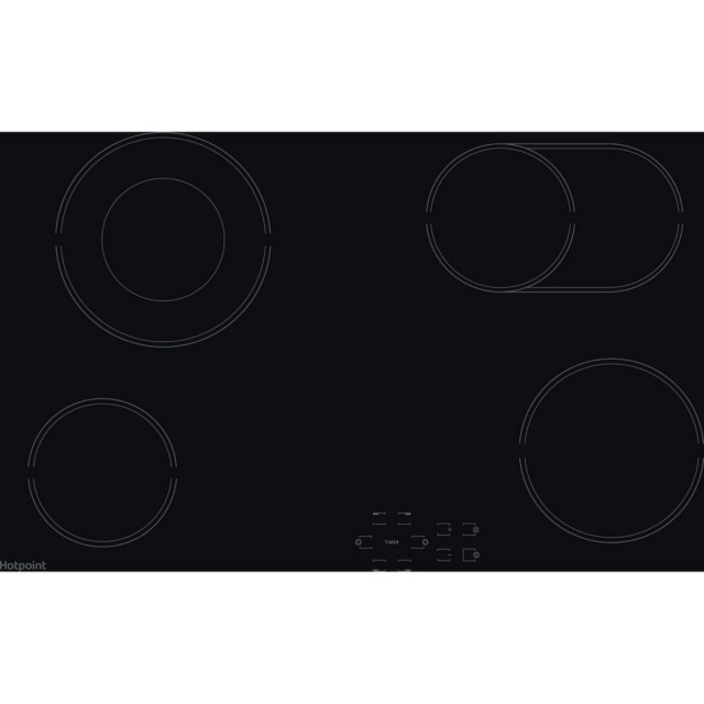 Hotpoint HR724BH 77Cm Ceramic Hob - Black