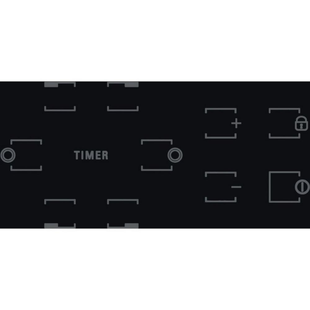 Hotpoint HR724BH 77Cm Ceramic Hob - Black