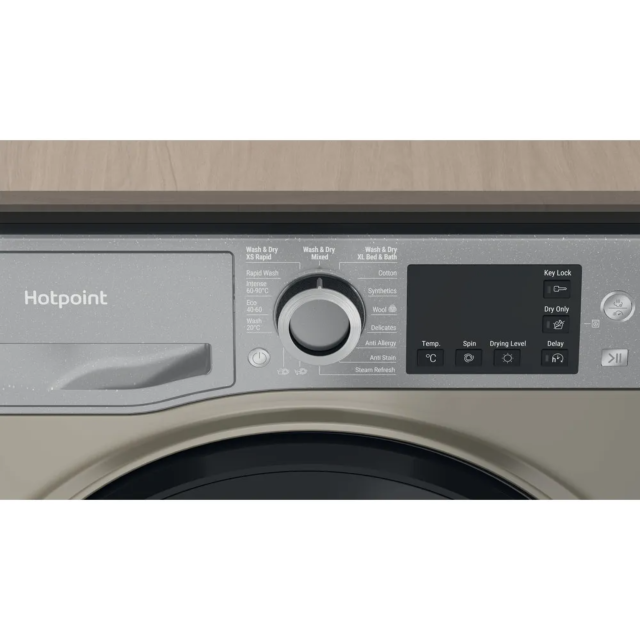 Hotpoint NDB9635GKUK 9Kg + 6Kg Washer Dryer - Graphite