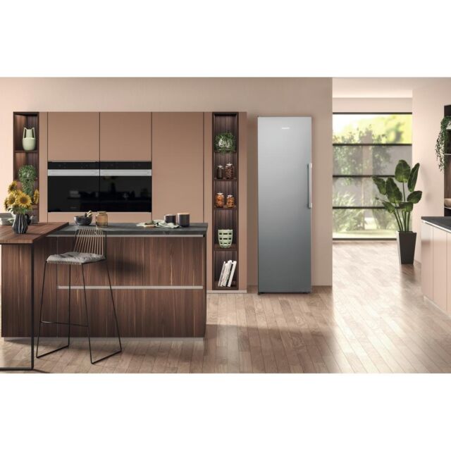 Hotpoint Uh8f2cguk No Frost Tall Freezer - Graphite - Holds 14 Shopping Bags - E Rated