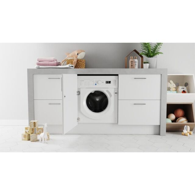 Indesit BIWMIL91485 9Kg 1400 Spin Built In Washing Machine