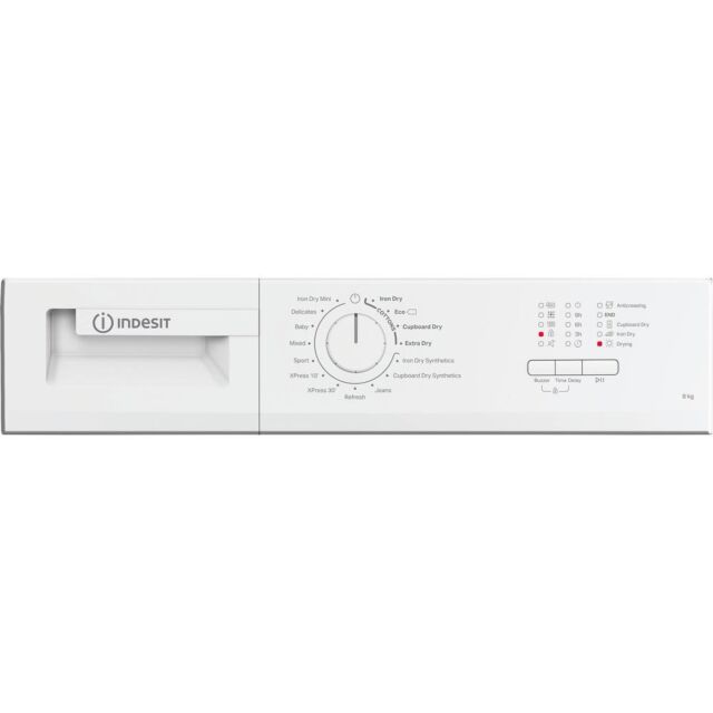 Indesit CYDC82WWGLUK 8Kg Condenser Dryer