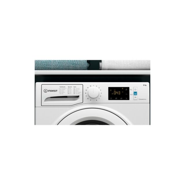 Indesit I3D81WUK 8Kg Condenser Dryer - Sensor - White