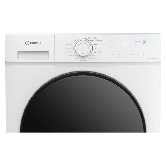 Indesit IDMA75624MYTIME 7Kg/5Kg 1400 Spin Washer Dryer - White