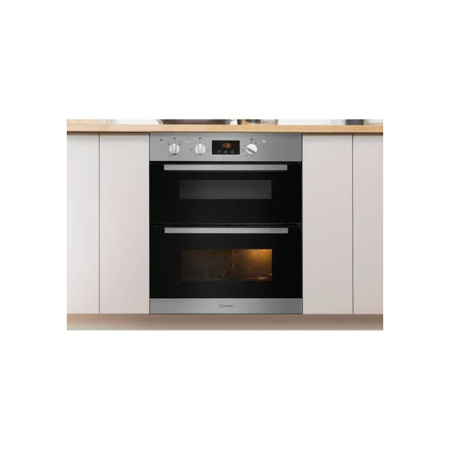Indesit IDU6340IX Built Under Double Oven
