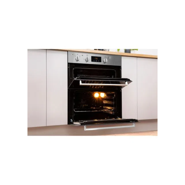 Indesit IDU6340IX Built Under Double Oven