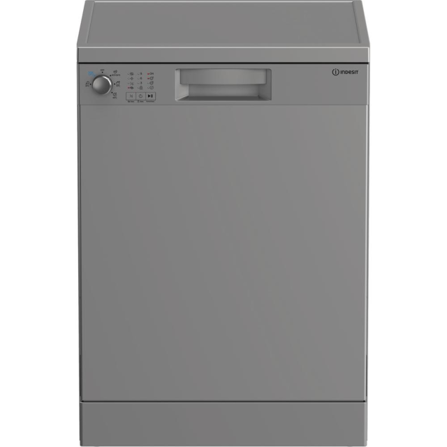 Indesit IN2FE13DT9SUK Freestanding Fullsize Dishwasher - Silver