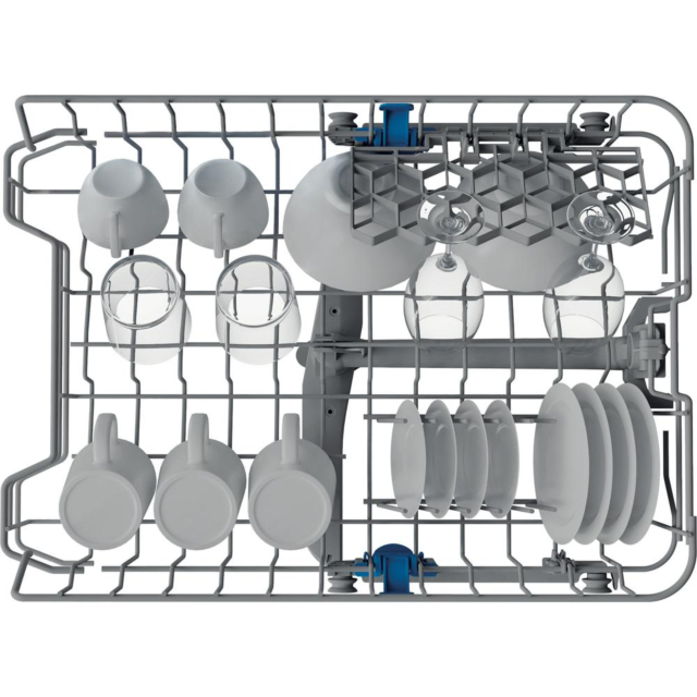 Indesit IN2ID10CS80UK Built In Slimeline Dishwasher