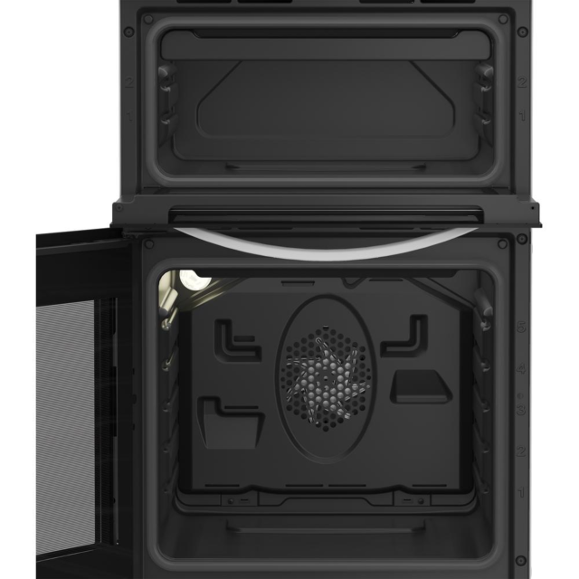 Indesit ITE5VMW Electric Twin Cooker 50Cm - 58L With Ceramic Hob