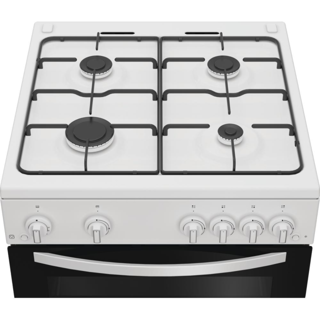Indesit ITG6GW 60Cm Gas Twin Cooker