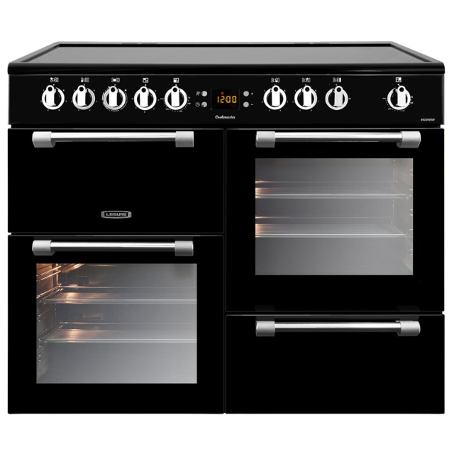 Leisure CK100C210K 100Cm Ceramic Range Cooker - Black