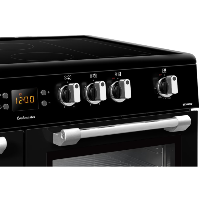 Leisure CK100C210K 100Cm Ceramic Range Cooker - Black