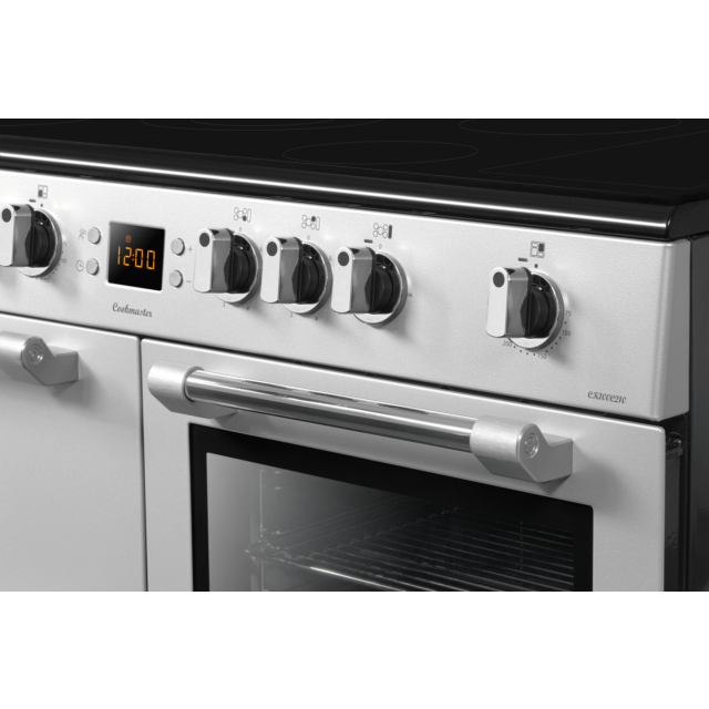 Leisure CK100C210S 100Cm Ceramic Range Cooker - Silver