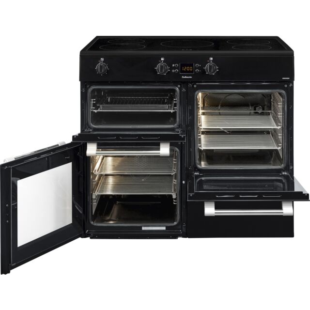 Leisure CK100D210K 100Cm Induction Range Cooker - Black