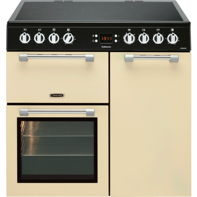 Leisure CK90C230C 90Cm Ceramic Range Cooker - Cream