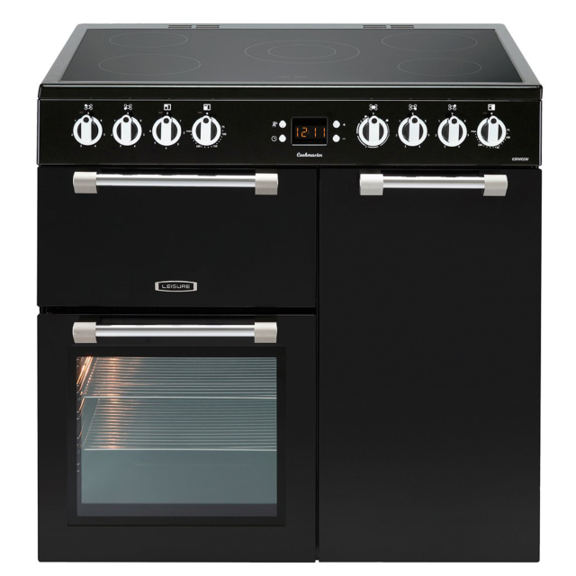 Leisure CK90C230K 90Cm Ceramic Range Cooker - Black