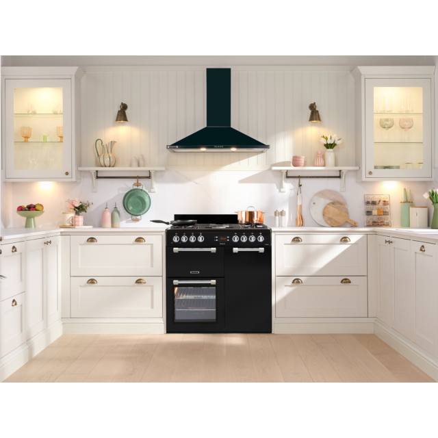 Leisure CK90G232K 90Cm Gas Range Cooker - Black