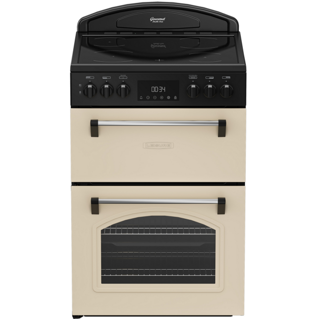 Leisure CLB60ECC 60Cm Double Oven Electric Range Style Cooker - Cream