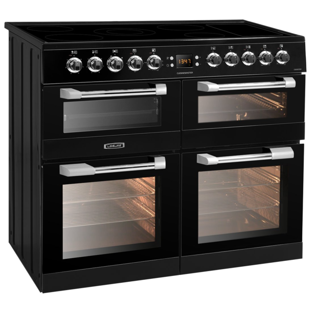 Leisure CS100C510K 100Cm Ceramic Range Cooker - Black