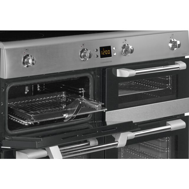 Leisure CS100D510X 100Cm Induction Range Cooker - Stainless Steel
