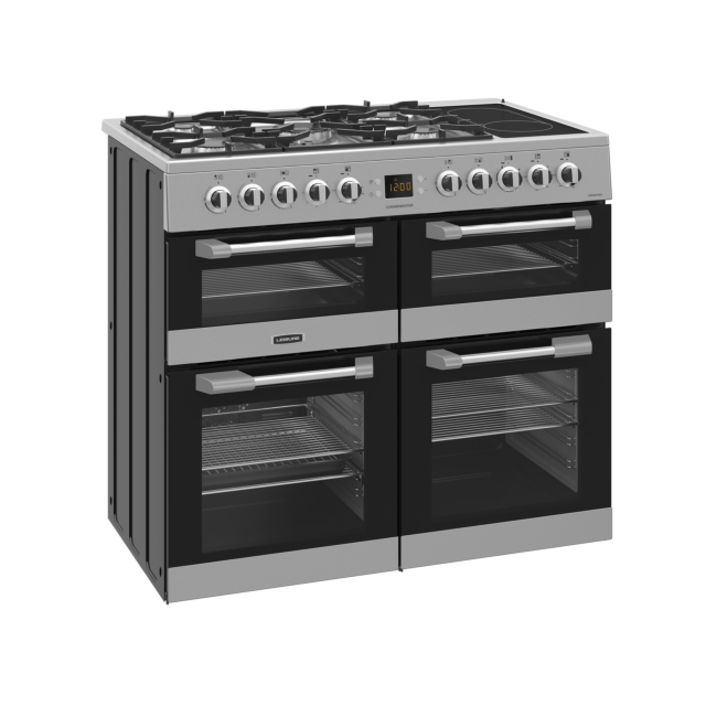 Leisure CS100F520X 100Cm Dual Fuel Range Cooker - Stainless Steel