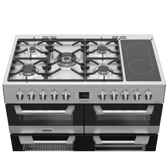 Leisure CS100F520X 100Cm Dual Fuel Range Cooker - Stainless Steel