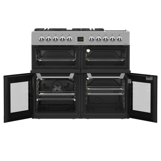 Leisure CS100F520X 100Cm Dual Fuel Range Cooker - Stainless Steel