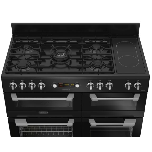 Leisure CS110F722K 110Cm Dual Fuel Range Cooker - Black