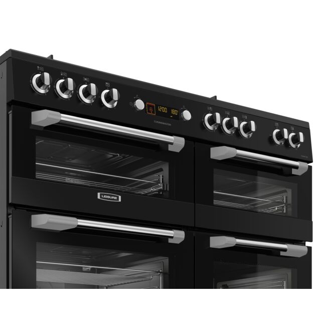 Leisure CS110F722K 110Cm Dual Fuel Range Cooker - Black