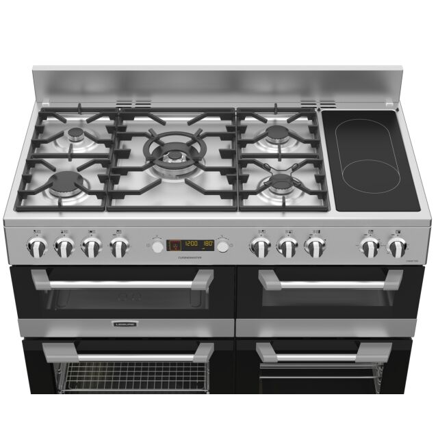 Leisure CS110F722X 110Cm Dual Fuel Range Cooker - Stainless Steel