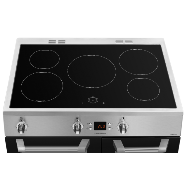 Leisure CS90D530X 90Cm Induction Range Cooker - Stainless Steel