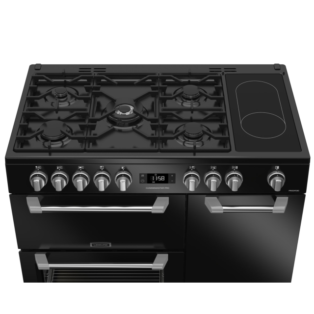 Leisure PR100F530K 100Cm Dual Fuel Range Cooker - Black